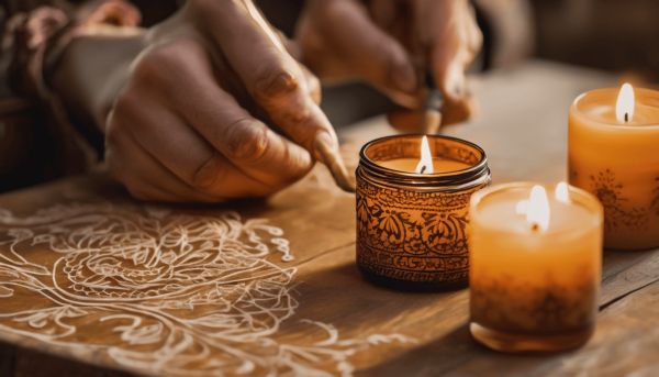 Créer une bougie henné personnalisée pour un cadeau unique