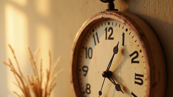 Horloge murale en bois : le détail déco qui réchauffe